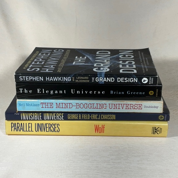 The Grand Design by Stephen Hawking,& 4 others, string theory, Astro Physics - Picture 2 of 16